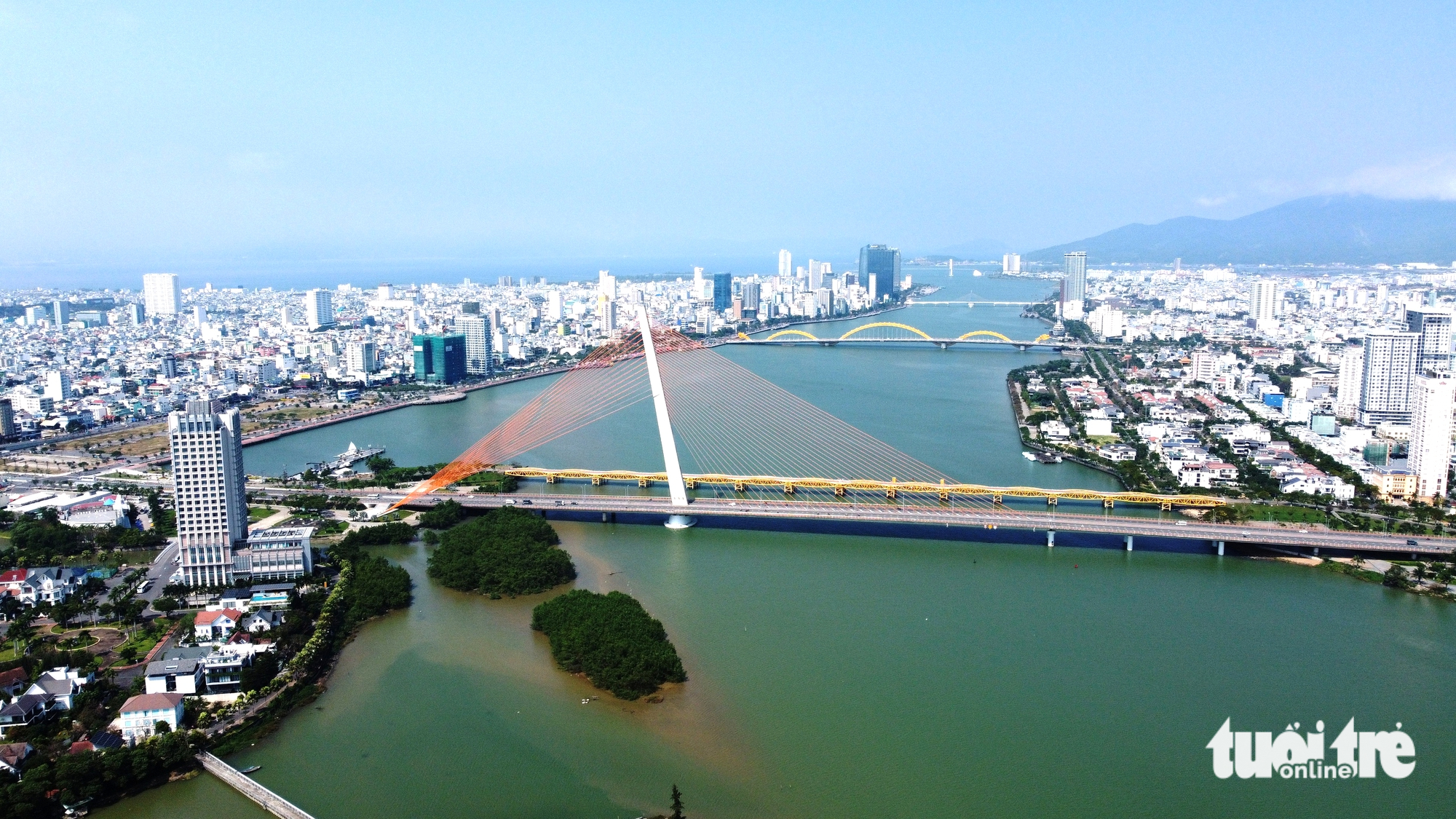 岘港以1490亿艺术照明项目‘点亮’韩江
