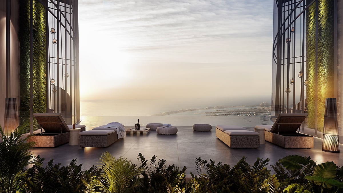 世界最高酒店内部，拥有82层