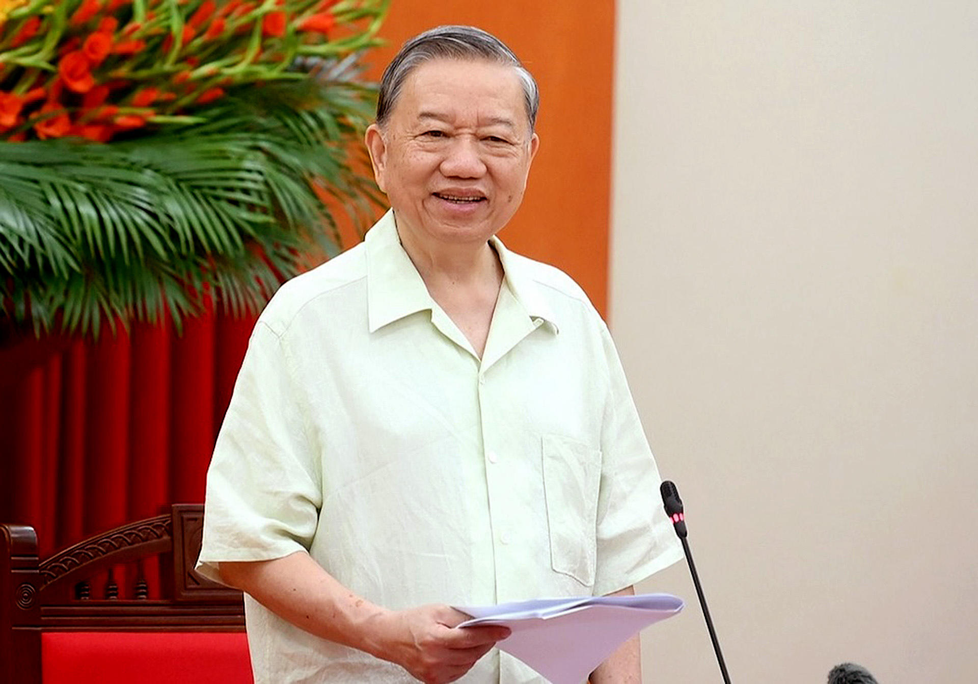 总书记苏林：不接受局部利益，延缓国家发展进程
