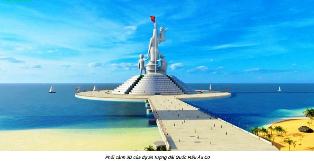 企业提议填平芽庄海建造'国母'雕像，海底建酒店