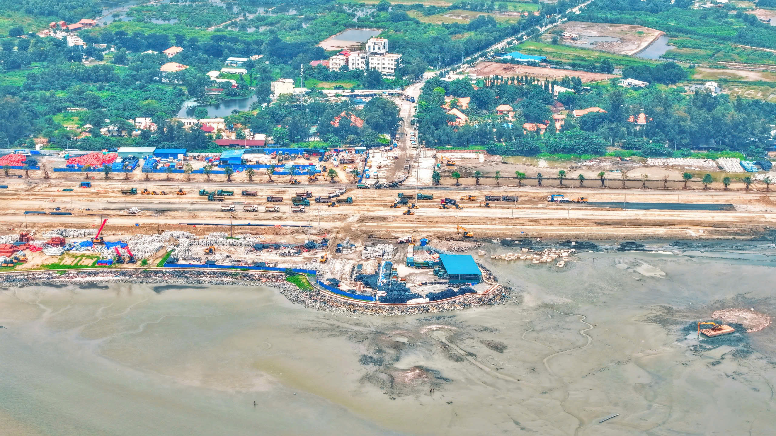 Vinhomes Cần Giờ 使用世界领先的可持续填海造地技术