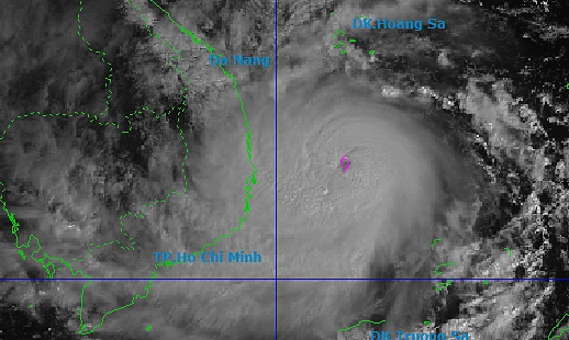 台风Kalmaegi从今天下午起影响岘港-得乐内陆