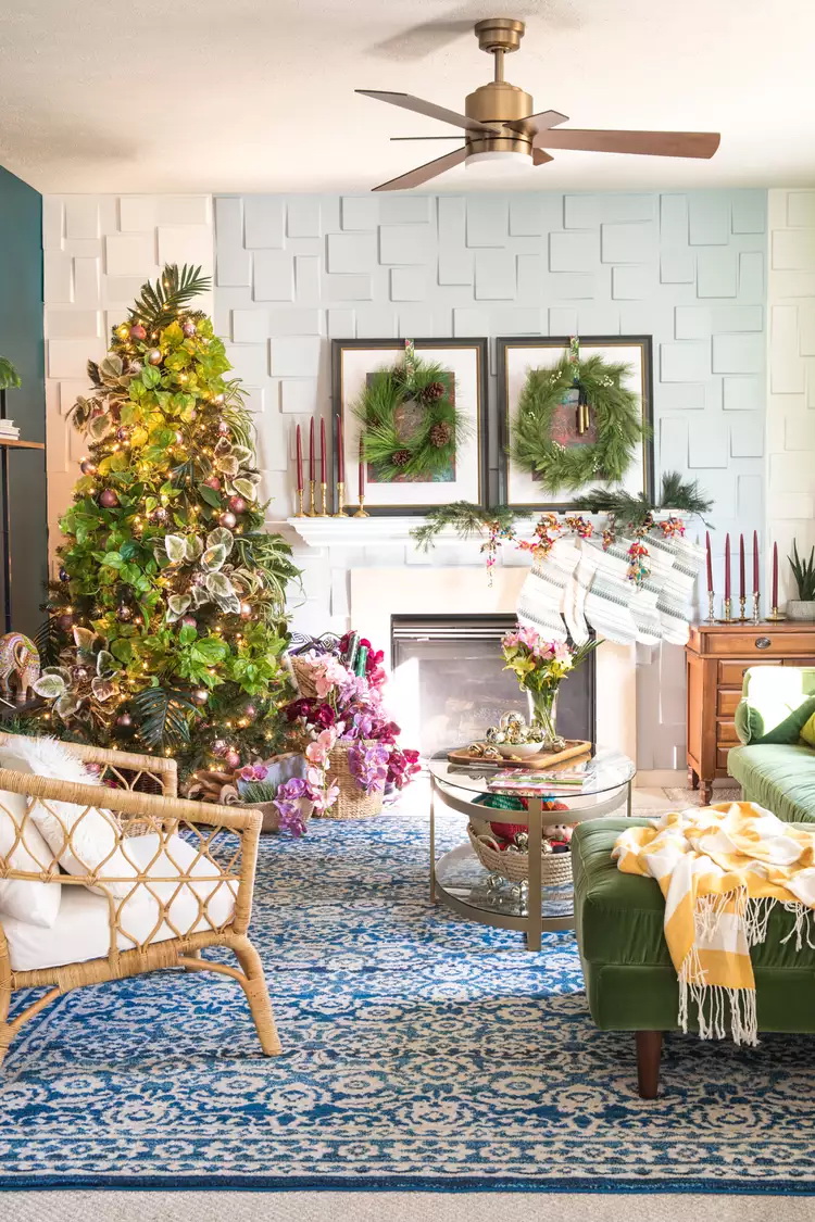 10个新颖的圣诞装饰创意，适用于古典风格